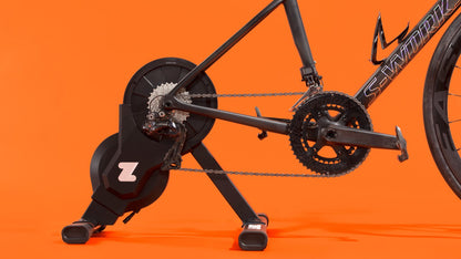 Wahoo Fitness KICKR CORE 2 Indoor Bike Trainer with ZWIFT COG and Click - Orange Gear 3rd Generation